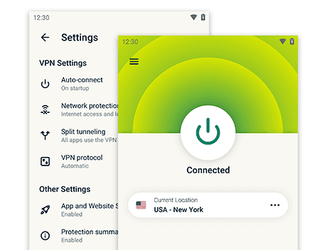 ExpressVPN:s skrivbordsapplikation