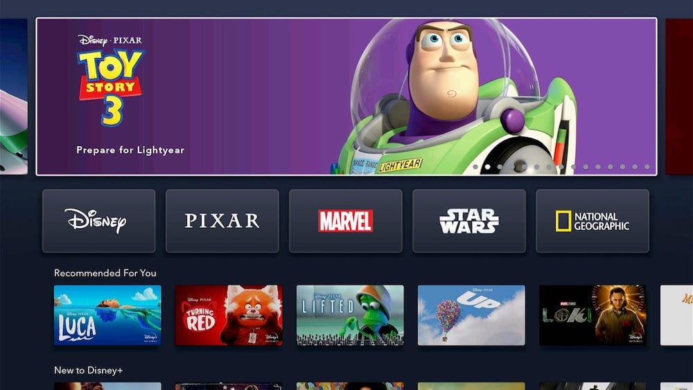 Disney+ on Amazon Fire TV