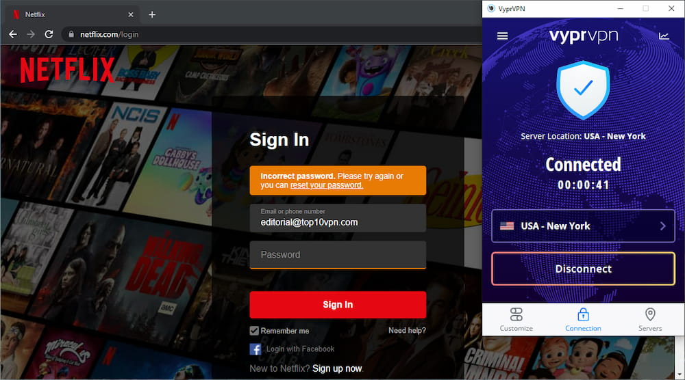 Netflix wykrył VyprVPN i odmawia nam dostępu do platformy