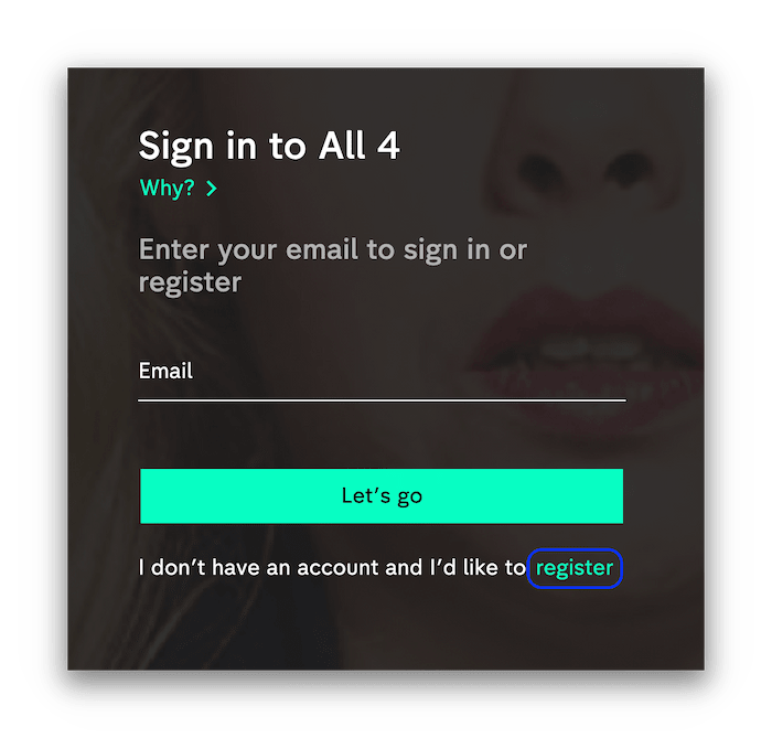 Channel 4 Registration