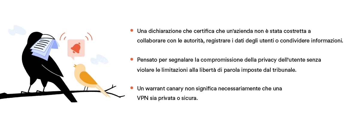 cos’è un Warrant Canary?