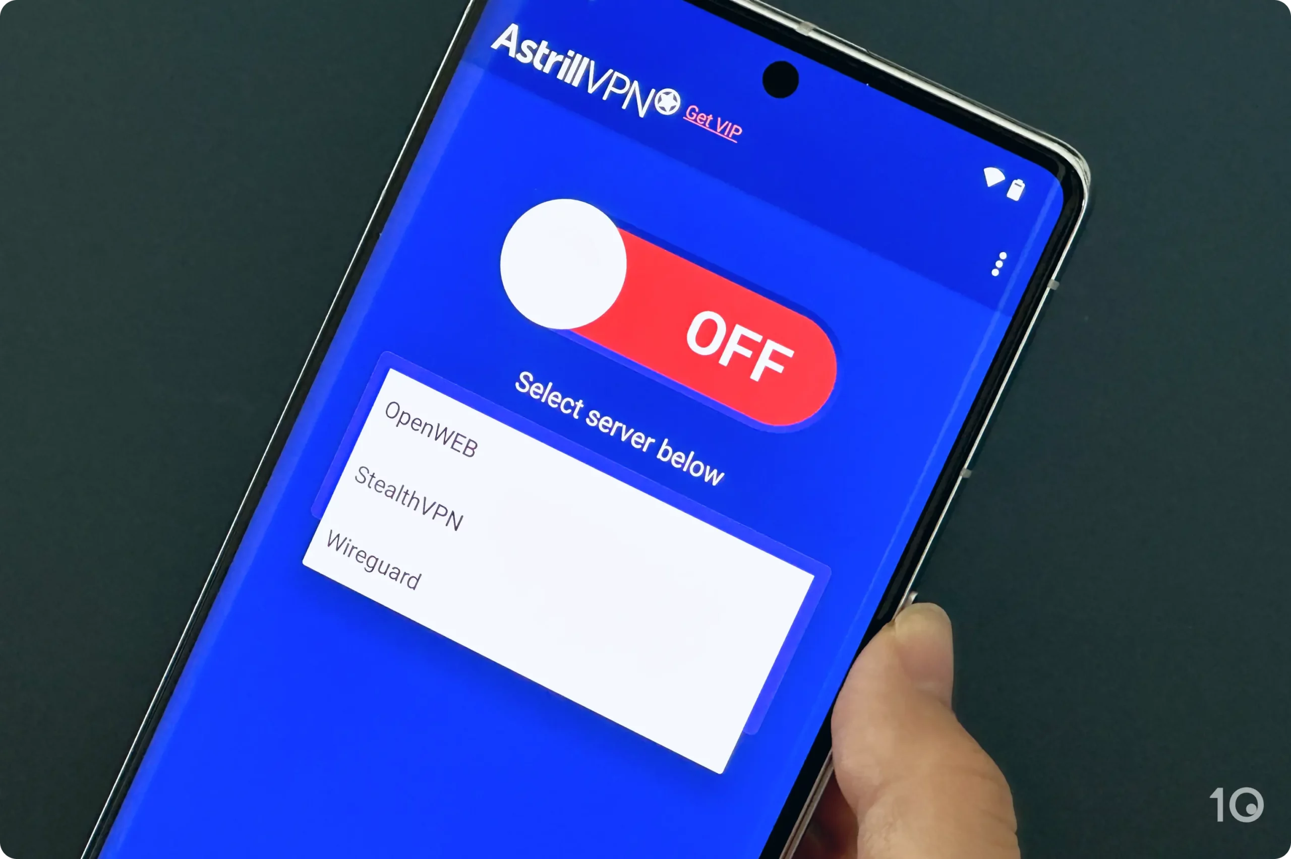 Astrill VPN Protokolleinstellungen auf Android