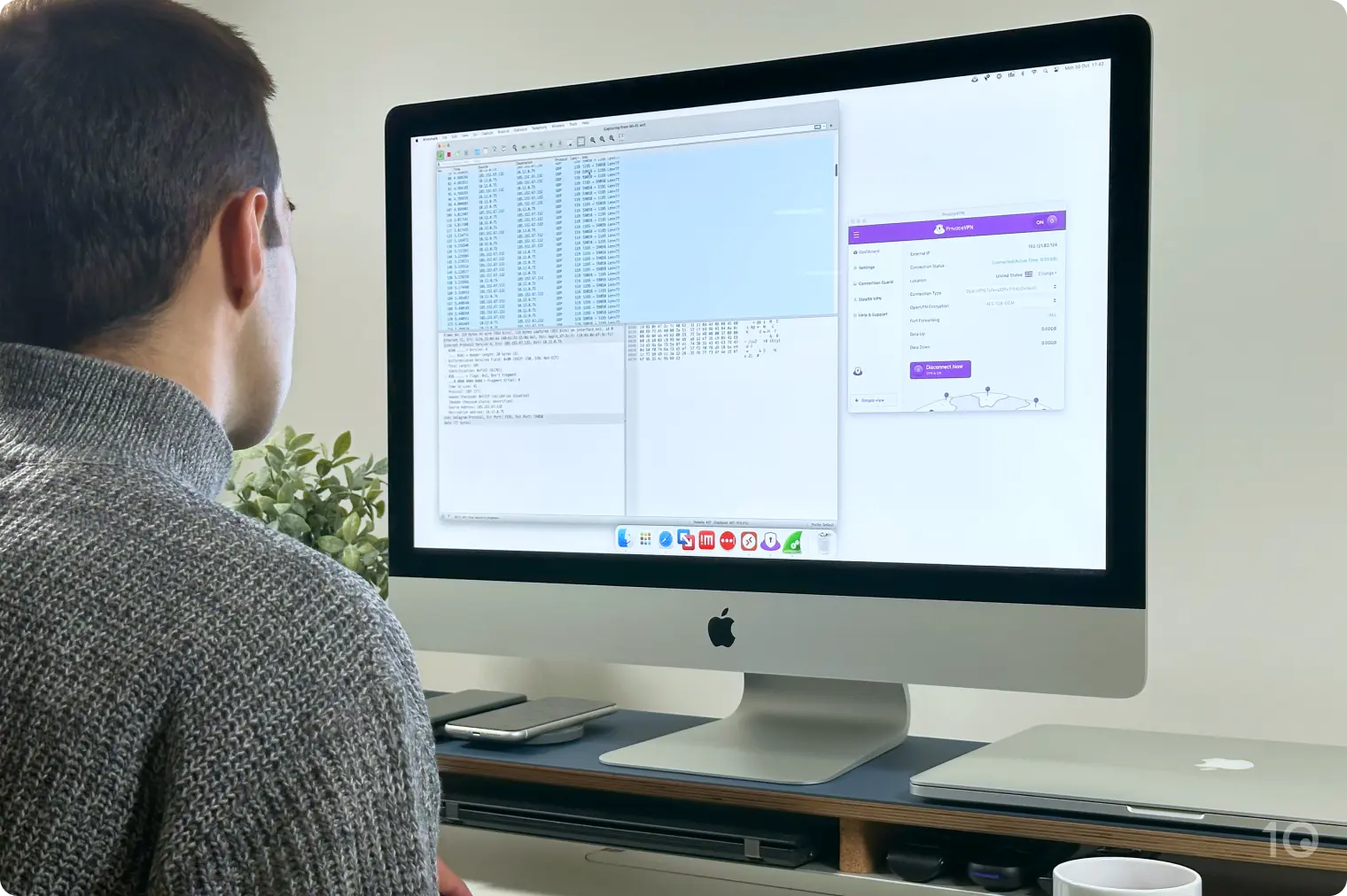 PrivateVPN mit Wireshark auf macOS testen