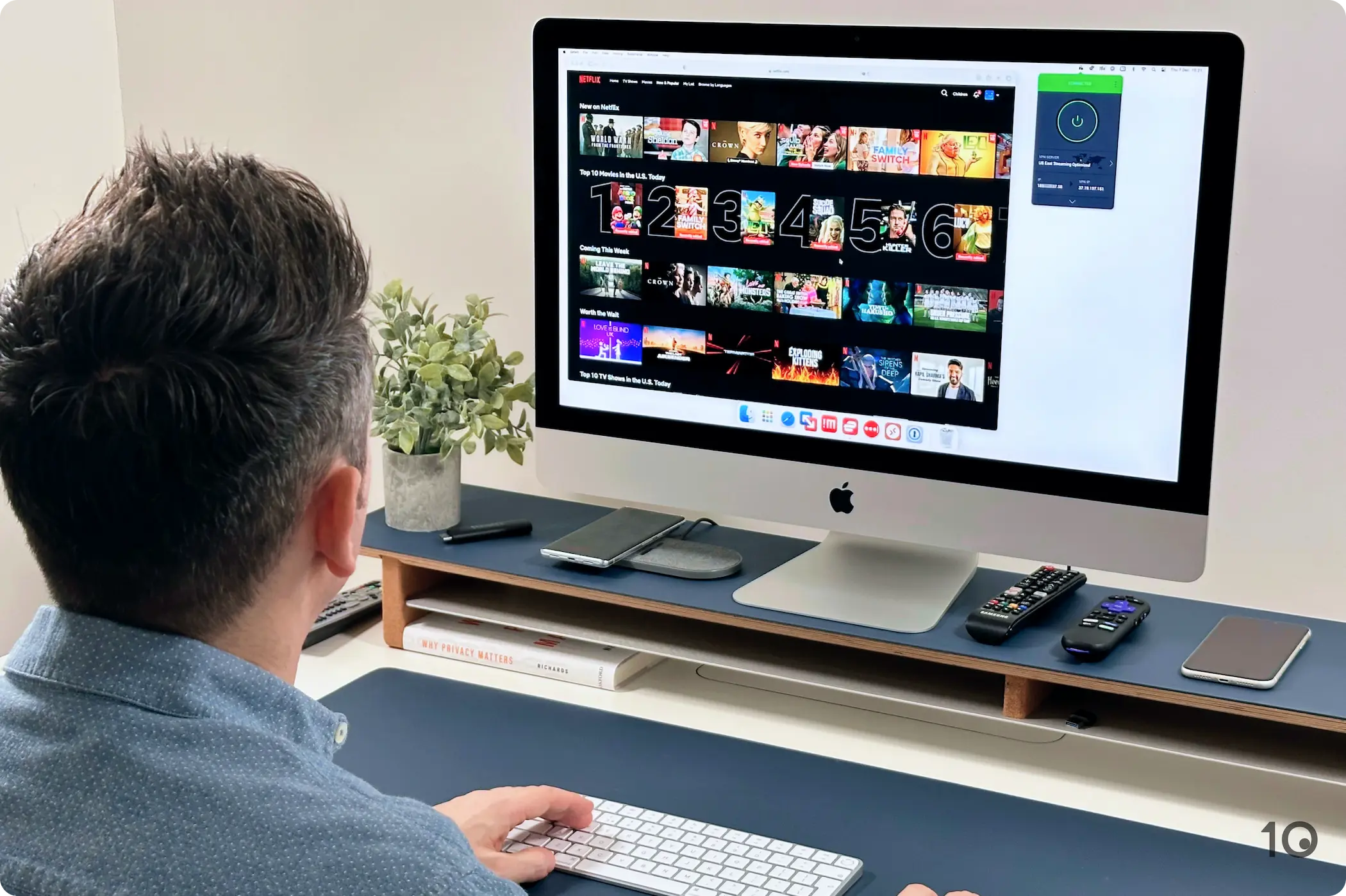 PIA mit Netflix auf macOS