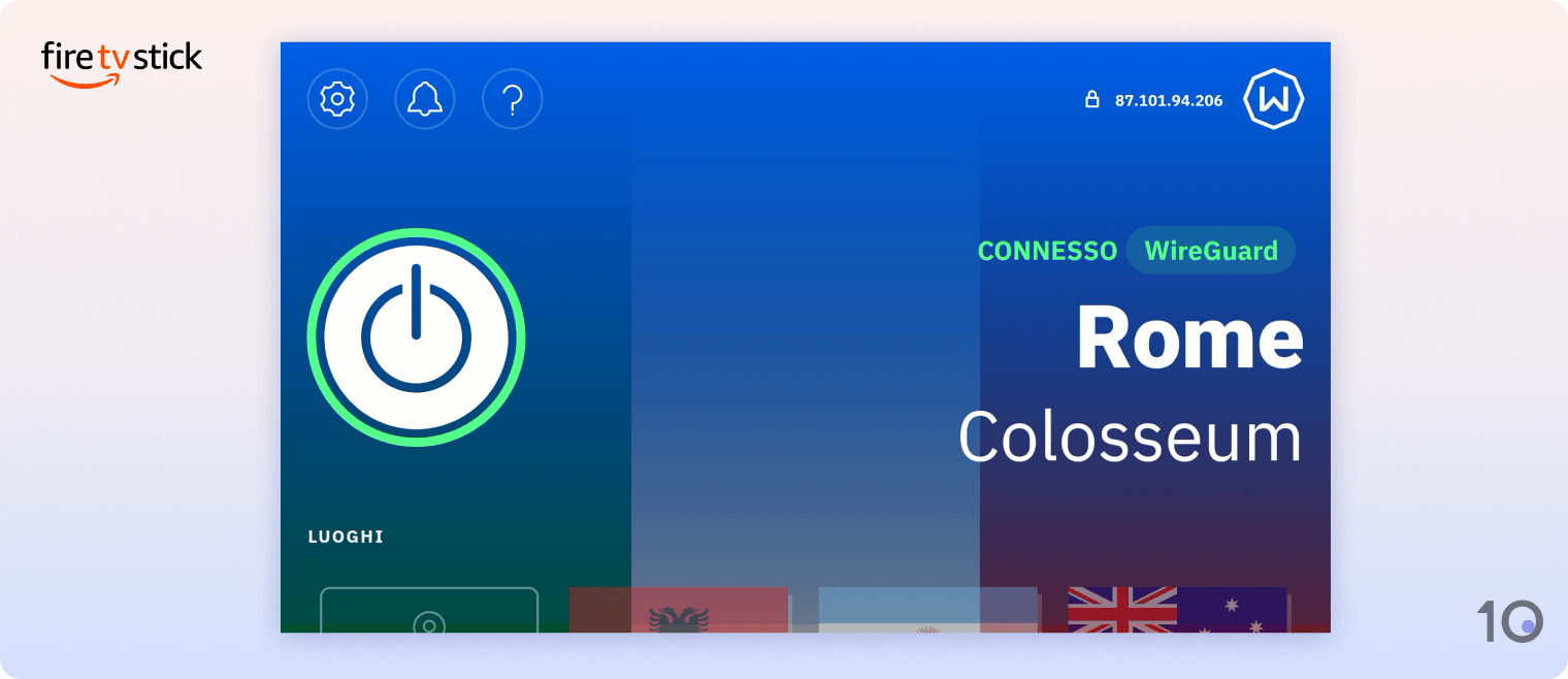 App della VPN per Firestick di Windscribe